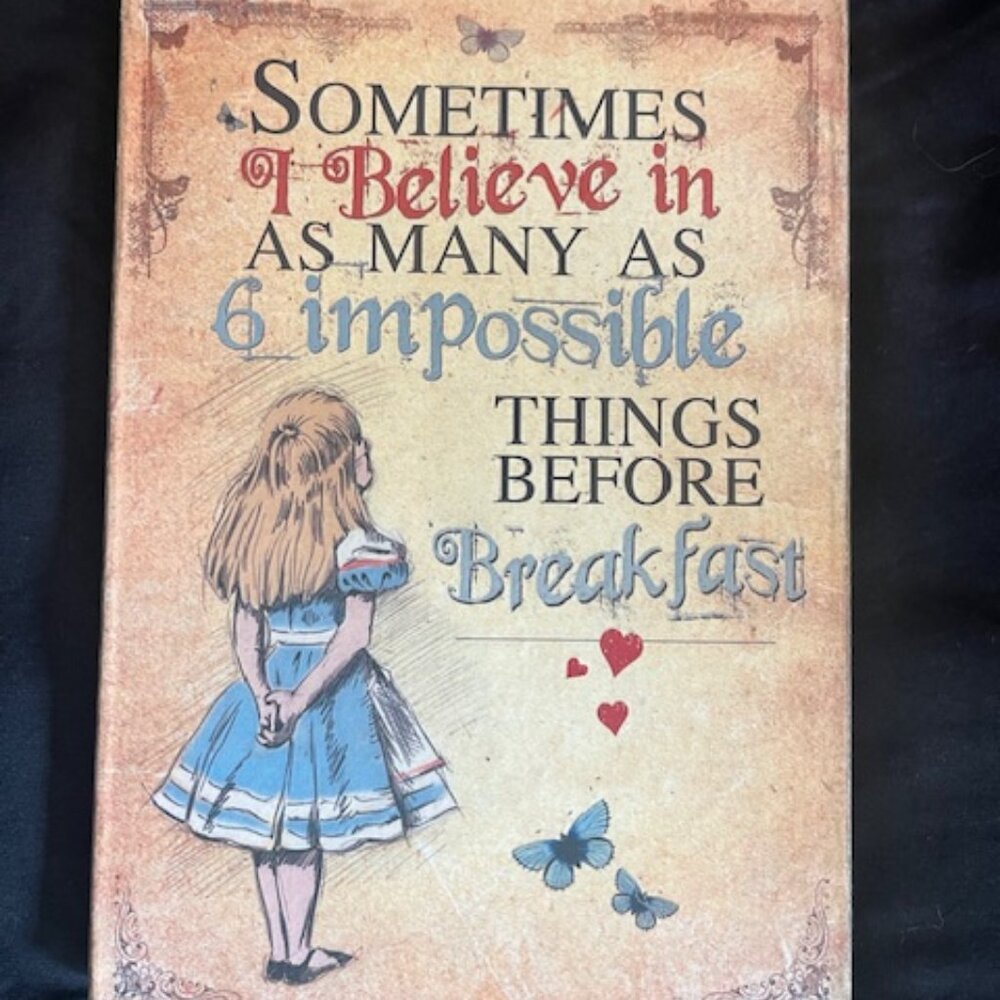 Collectors Item Jeff Cane AN ENGLISHMAN IN LA "The Tablet" Alice in Wonderland